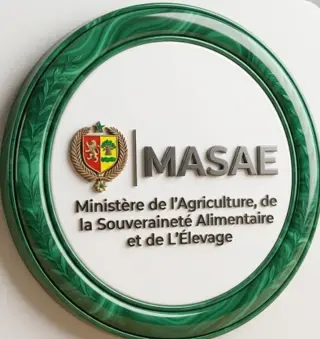 Logotipo del Ministerio de Agricultura, Soberanía Alimentaria y Ganadería (MASAE)